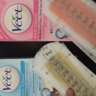 Swatch de Célestvaness : Bandes de cire prête à l'emploi, Veet