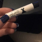 Swatch de Camille76_ : La Petite Robe Noire - Eau de Parfum, Guerlain