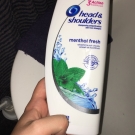 Swatch de Camille76_ : Menthol fresh Shampoing Antipelliculaire, Head & Shoulders