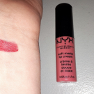 Swatch de morgane75 : Soft matte lip cream, NYX