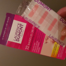 Swatch de jennah7533 : 32 bandes de cire froide pour sourcils, Laurence Dumont