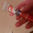 Swatch de jennah7533 : Rouge à lèvres peel-off WOW, Romantic bear