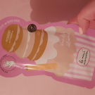 Swatch de jennah7533 : Masque vanille amande, Le mini macaron