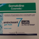 Swatch de Valeri : Amincissant 7 nuits ultra intensif gel frais, Somatoline Cosmetic