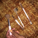 Swatch de Mishoou : Kit pinceaux maquillage, Yves Rocher