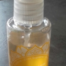 Swatch de val121 : Purabali spray parfumant ambre tiare, Purabali