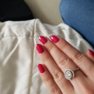 Swatch de Water Lily : Dior Vernis - Haute Couleur Brillance  Tenue ultime, Dior