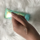 Swatch de Lesfoliesdeimane : Masque Exfoliant à base d'eau Effet Peeling, V10 Plus