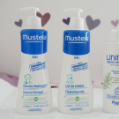 Swatch de Malsih : Lait de toilette, Mustela