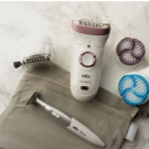 Swatch de Malsih : Silk épil 9 SkinSpa Wet & Dry, Braun