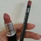 Swatch de Malsih : Crayon à Lèvres, Mac