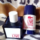 Swatch de NATHY : Coffret Lacoste L!ve Eau de toilette, Lacoste