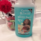 Swatch de Sabine31850 : Gel douche corps et cheveux bain moussant Vaïana, Corine de Farme