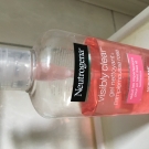 Swatch de mkxnoemie : Gel Nettoyant Pamplemousse Rose Visibly Clear, Neutrogena