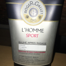 Swatch de mkxnoemie : Baume apres rasage, Roger&Gallet