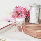 Swatch de Candiice : Baume Lèvres Ultra Nourrissant Rêve de Miel, Nuxe