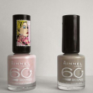 Swatch de Elsa.D : Vernis 60 Seconds by Rita Ora, Rimmel London