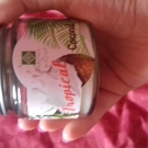 Swatch de Elsa.D : Aroma di rogito candle coconut, Action