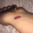 Swatch de leanechanier1629 : Mattemoiselle Lipstick - Rouge à lèvres mat voluptueux, Fenty Beauty by Rihanna