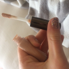 Swatch de Flore_b : Shimering Skin Perfector Spotlight, Becca