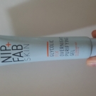 Swatch de cacass1 : Glycolic Fix Overnight Puryfing Gel, Nip fab