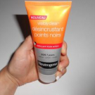 Swatch de Marie21/10 : Crème Désincrustante nettoyante points noirs, Neutrogena