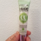 Swatch de amandine214 : Nude Magique CC Cream, L'Oréal Paris