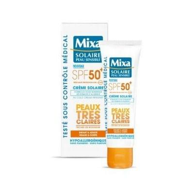 Crème Solaire SPF 50 peaux très claires, Mixa - Infos et avis
