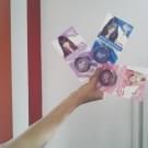 Swatch de latelierdesfilleset : Hairchalk pastel, Vivelle dop