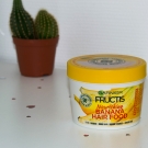 Swatch de Evaricelle : Fructis Hair Food Masque multi-usages à la banane, Garnier Fructis