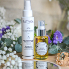 Swatch de Blissfully Yours : Huile Remarquable Démaquillante, Patyka