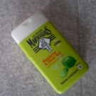 Swatch de chatte : Gel douche mandarine & citron vert, Le Petit Marseillais