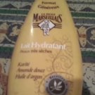 Swatch de chatte : Lait hydratant peaux très sèches, Le Petit Marseillais