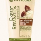 Swatch de chatte : Lait Réparateur Karité, Yves Rocher