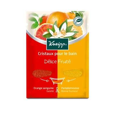 Duo de cristaux pour le bain Délice Fruité, Kneipp - Infos et avis