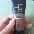 Swatch de Demo6 : Fitme Matte Poreless, Maybelline New York