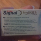 Swatch de Demo6 : Dentifrice Intégral 8, Signal