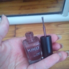 Swatch de Demo6 : Nail lacquer - Vernis action fortifiante et durcissante, Kiko