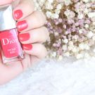 Swatch de lescarnetsdenathalie : Dior Vernis - Haute Couleur Brillance  Tenue ultime, Dior