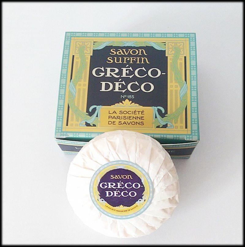 Gréco Déco, La Société Parisienne de Savons : saquine aime !