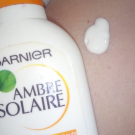 Swatch de sophie69400 : Garnier ambre solaire (sensitive expert ), Garnier