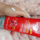 Swatch de sophie69400 : Après-Shampooing Eclat Couleur - Pulpe de Grenade & Huile d'Argan par Le Petit Marseillais, Le Petit Marseillais