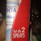 Swatch de Stef60180 : Anti Transpirant Invisible Efficacité 24h, Narta