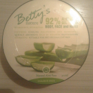 Swatch de Hikari : Gel à base d'Aloe vera, Betty's Nature