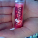 Swatch de Varduhi : Baby Lips Baume à Lèvres Teinté, Maybelline New York