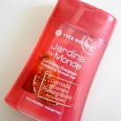 Swatch de Mzlle Valerie : Gel Douche Energisant - Grenade d'Espagne de Yves Rocher, Yves Rocher