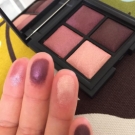 Swatch de Mzlle Valerie : Color Fever Eyeshadow palette, Kiko