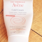 Swatch de Mzlle Valerie : Cold Cream Crème Mains, Avène