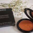 Swatch de Mzlle Valerie : Bronzer Powder, Kiko