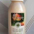 Swatch de Mzlle Valerie : Lait Velouté Pêche Jaune - Les Plaisirs Nature, Yves Rocher